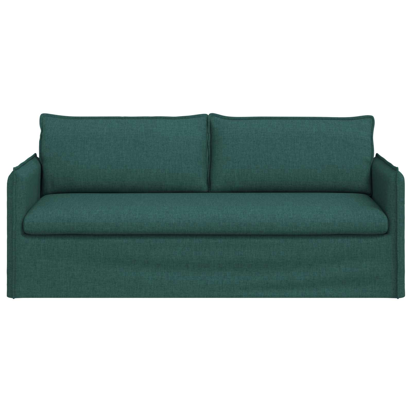 Sofa Tamnozelena 196 x 82 x 85 cm tkanina