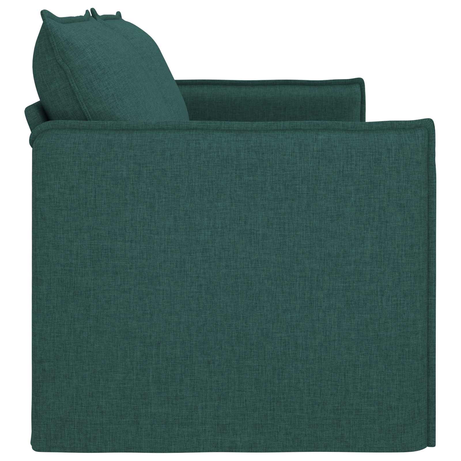 Sofa Tamnozelena 196 x 82 x 85 cm tkanina