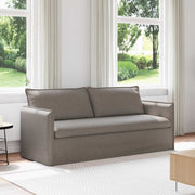 Sofa Sivo-smeđa 196 x 82 x 85 cm tkanina