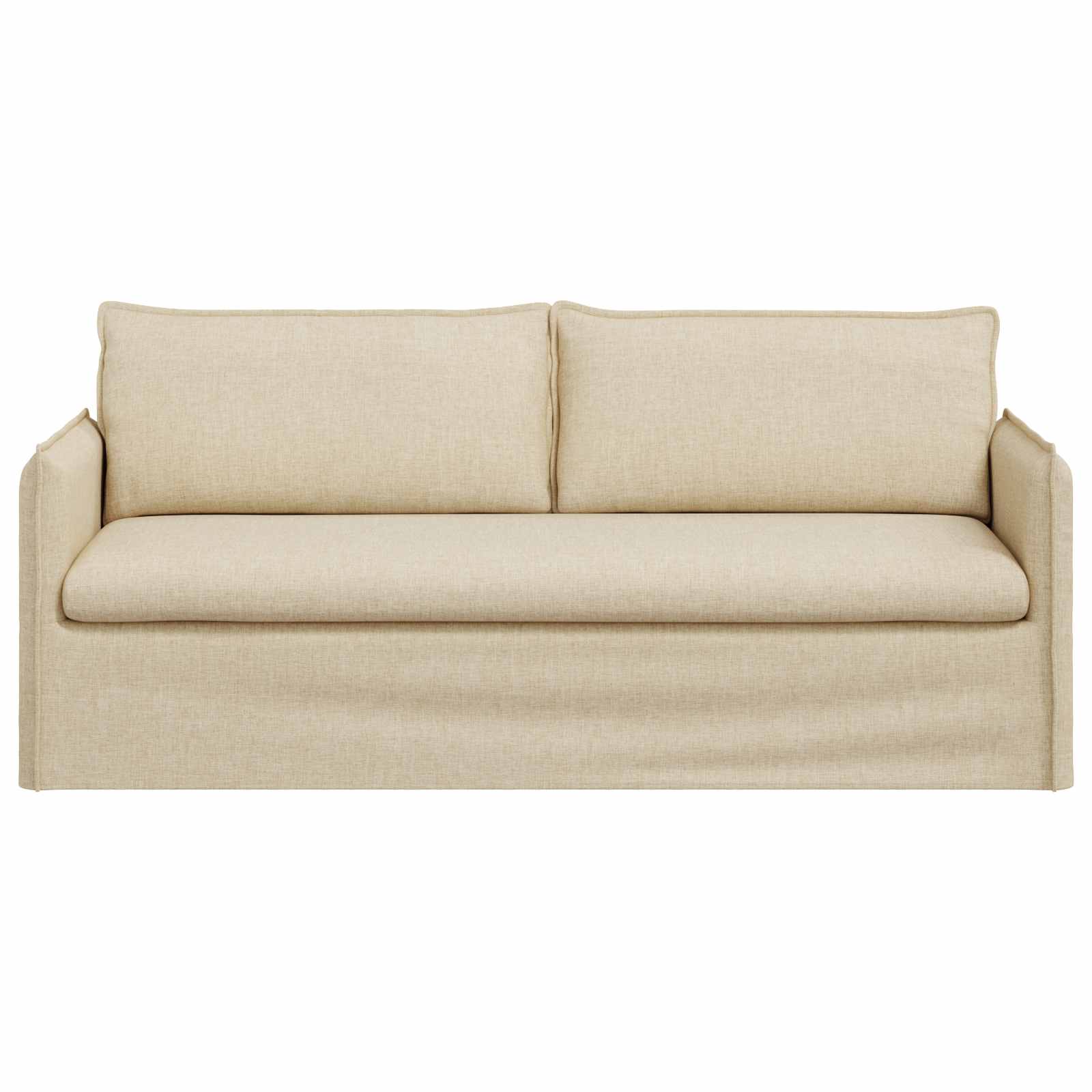Sofa Krema 196 x 82 x 85 cm tkanina
