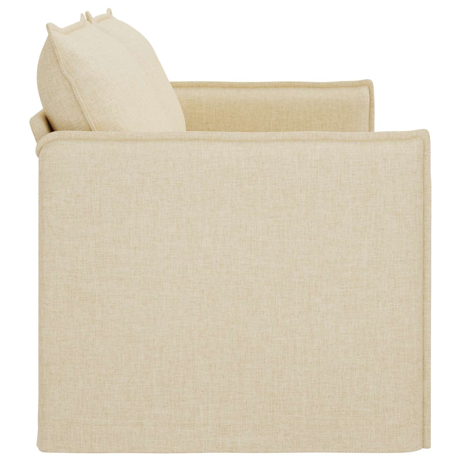 Sofa Krema 196 x 82 x 85 cm tkanina
