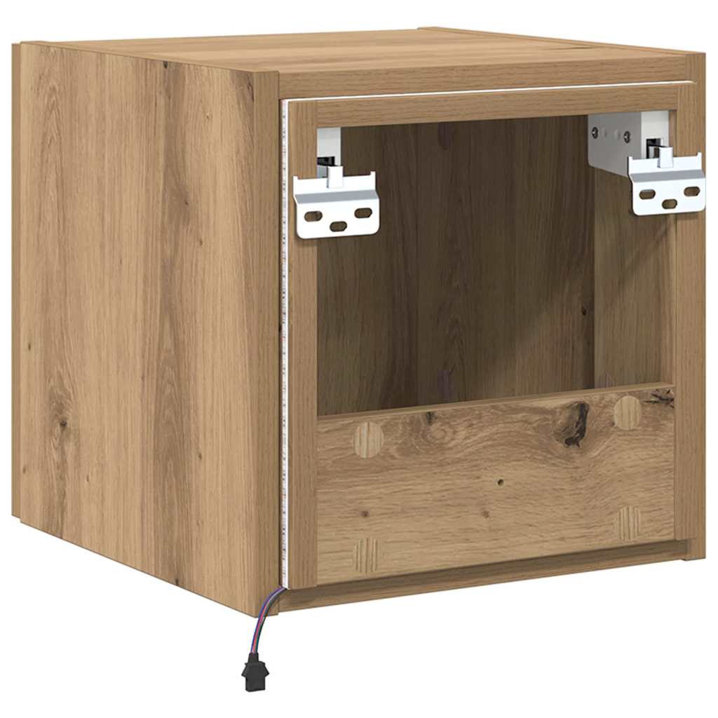 TV zidni ormar Zidne Umjetnička hrastovina 30,5 x 35 x 30 cm