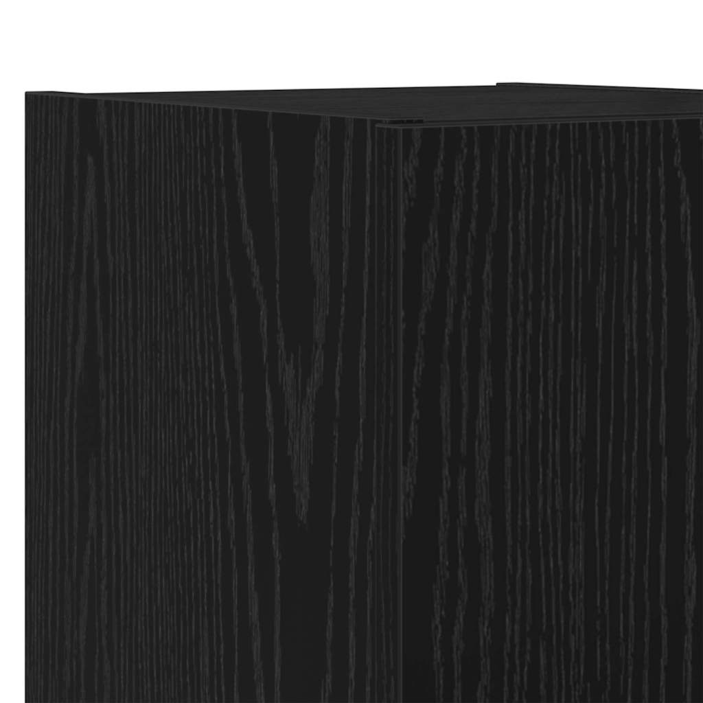TV zidni ormar Crni hrast 30,5 x 35 x 30 cm Konstruirano drvo