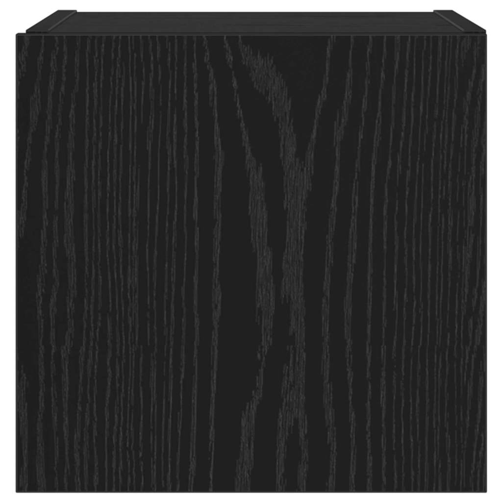 TV zidni ormar Crni hrast 30,5 x 35 x 30 cm Konstruirano drvo