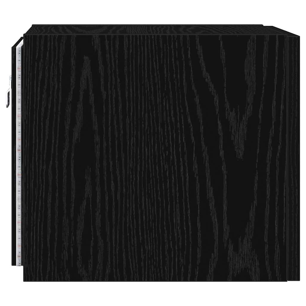 TV zidni ormar Crni hrast 30,5 x 35 x 30 cm Konstruirano drvo