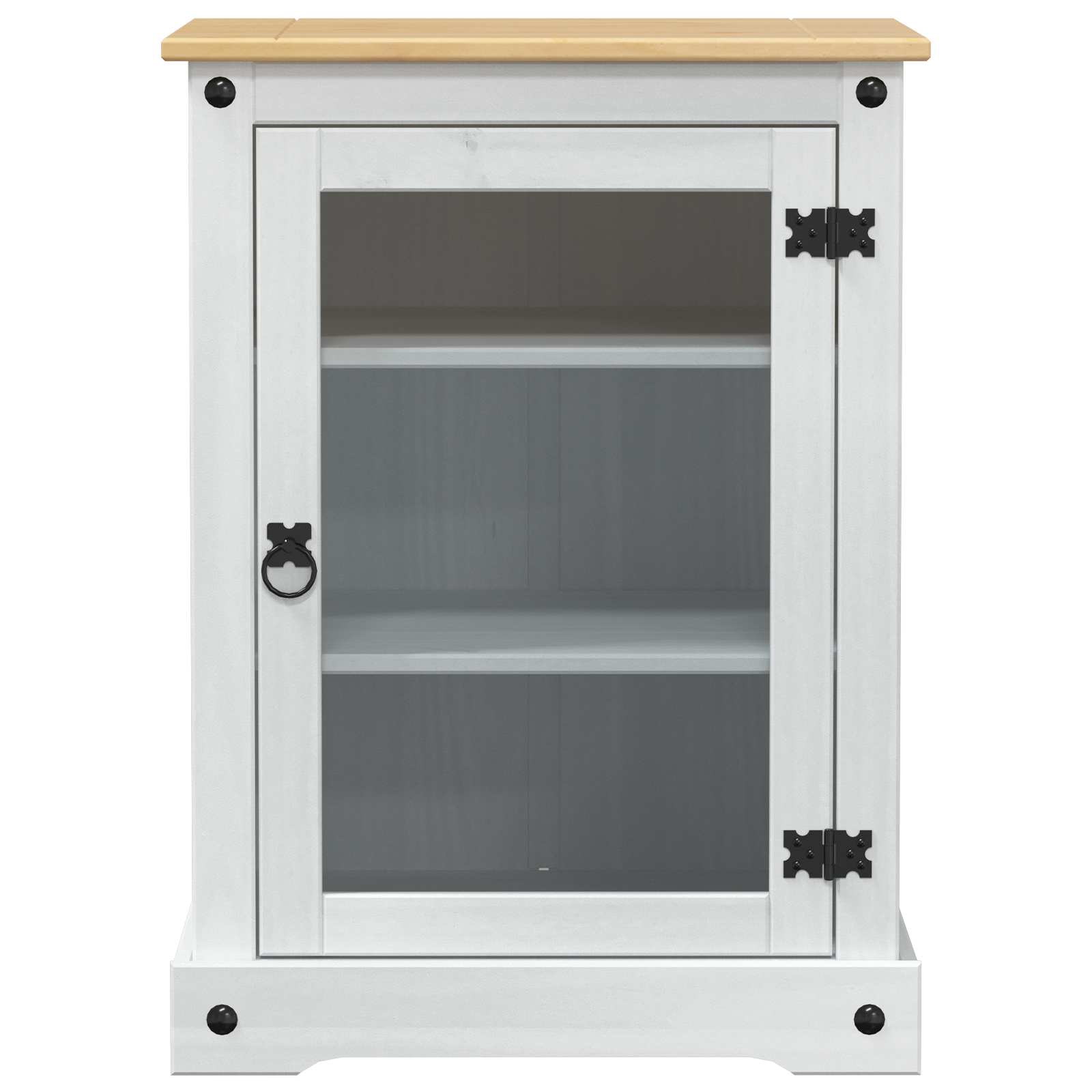 HiFi ormar Bijelo 60 x 50 x 82 cm Čvrsto borovo drvo