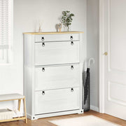 Ormar za cipele s ladicama Corona Bijelo 99 x 32 x 138 cm