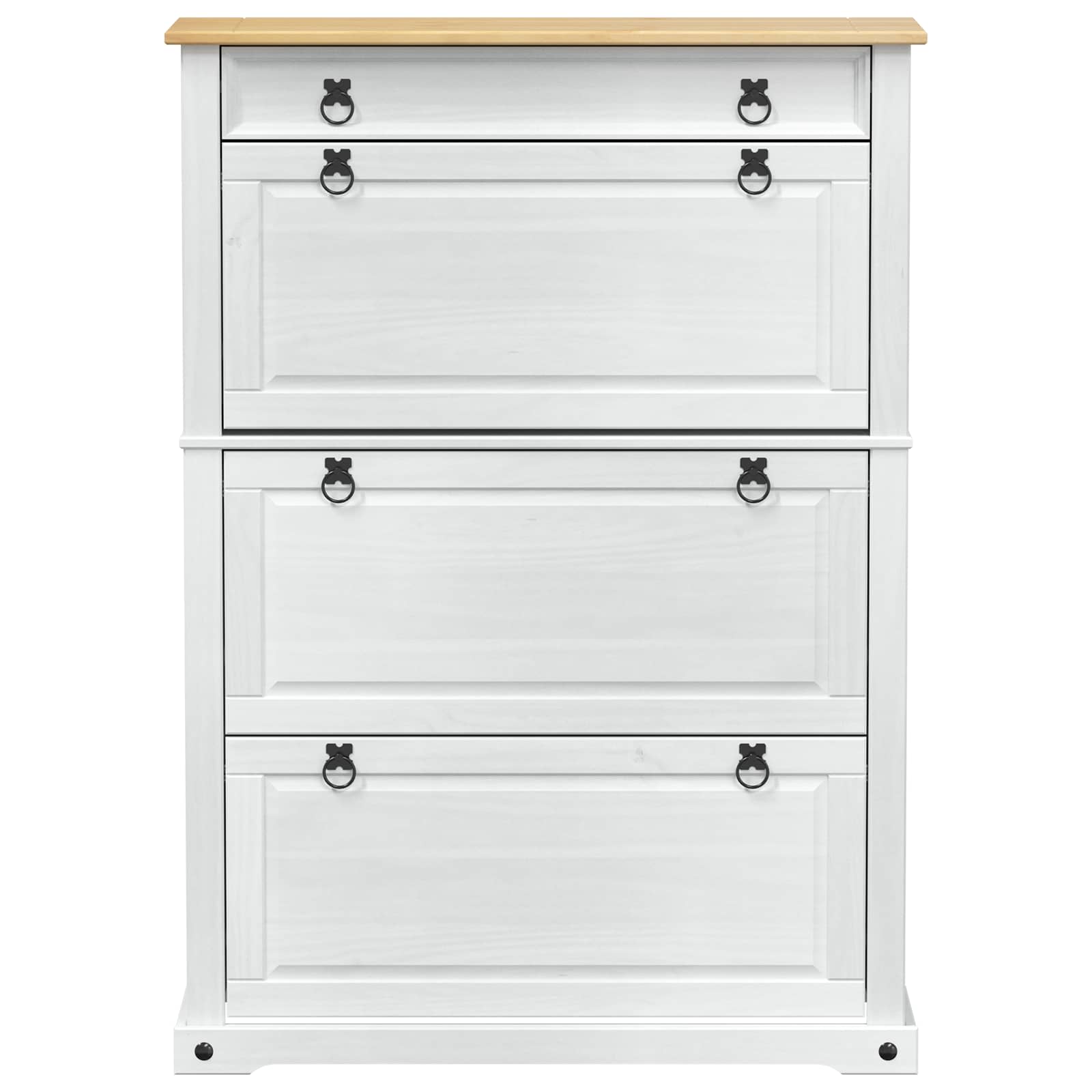 Ormar za cipele s ladicama Corona Bijelo 99 x 32 x 138 cm