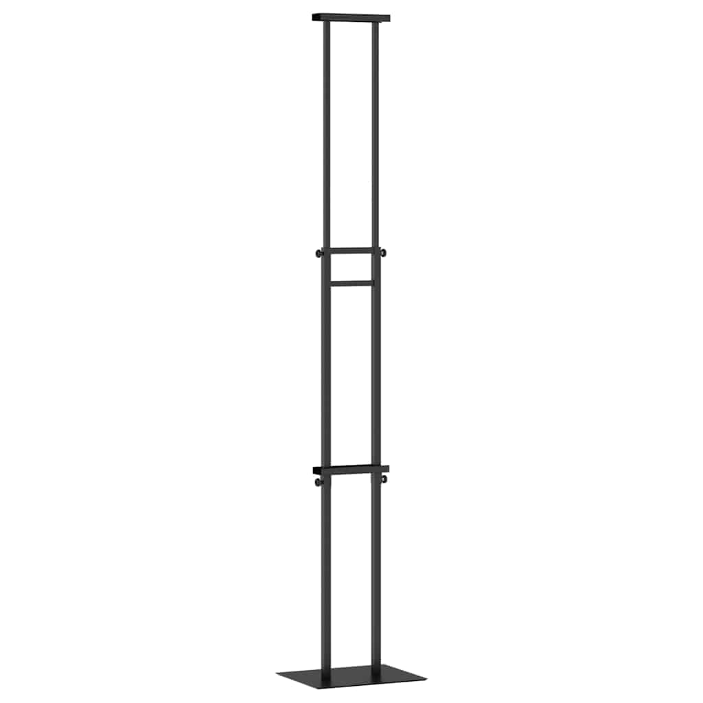 Stalci za sajmove Crna 30 x 23,5 x 210 cm Čelik