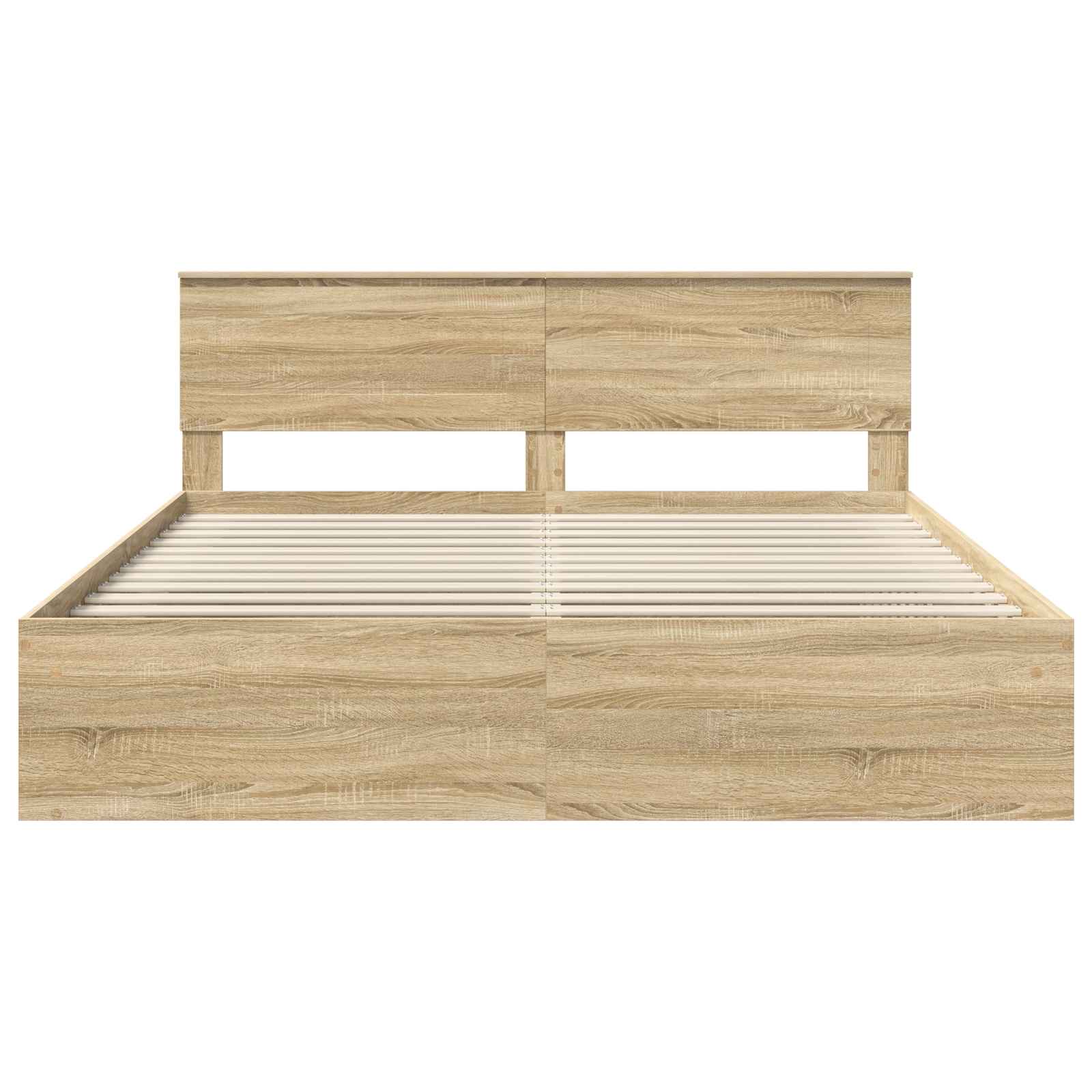 Krevetna konstrukcija Sonoma 200 x 200 cm Konstruirano drvo
