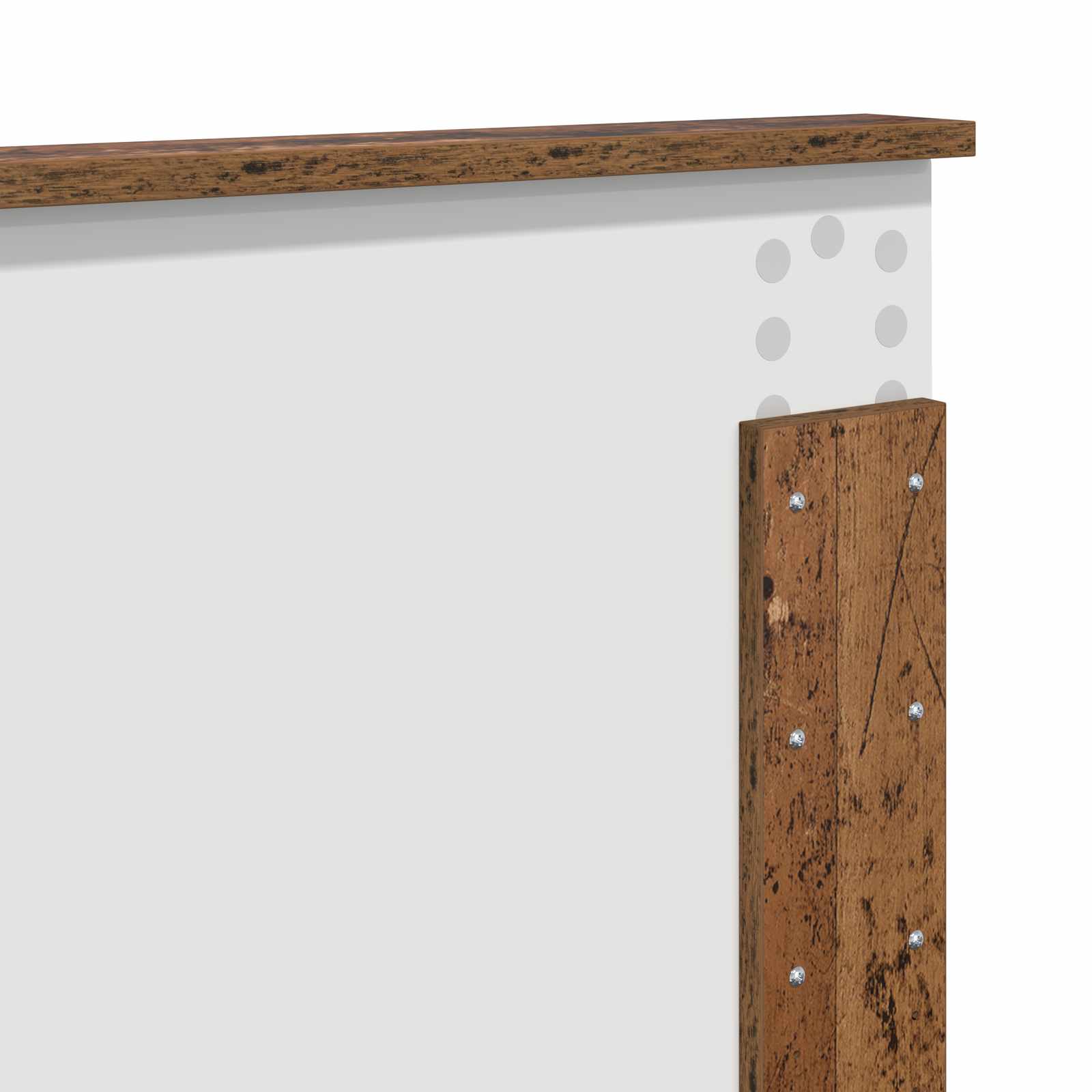 Krevetna konstrukcija Staro drvo 150 x 200 cm Konstruirano drvo