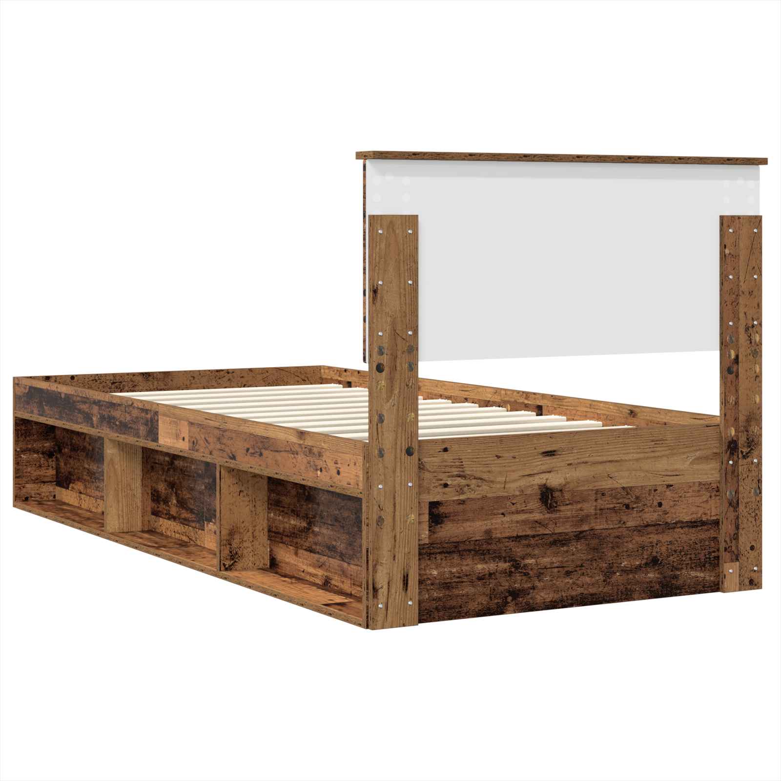 Krevetna konstrukcija Staro drvo 90 x 190 cm Konstruirano drvo