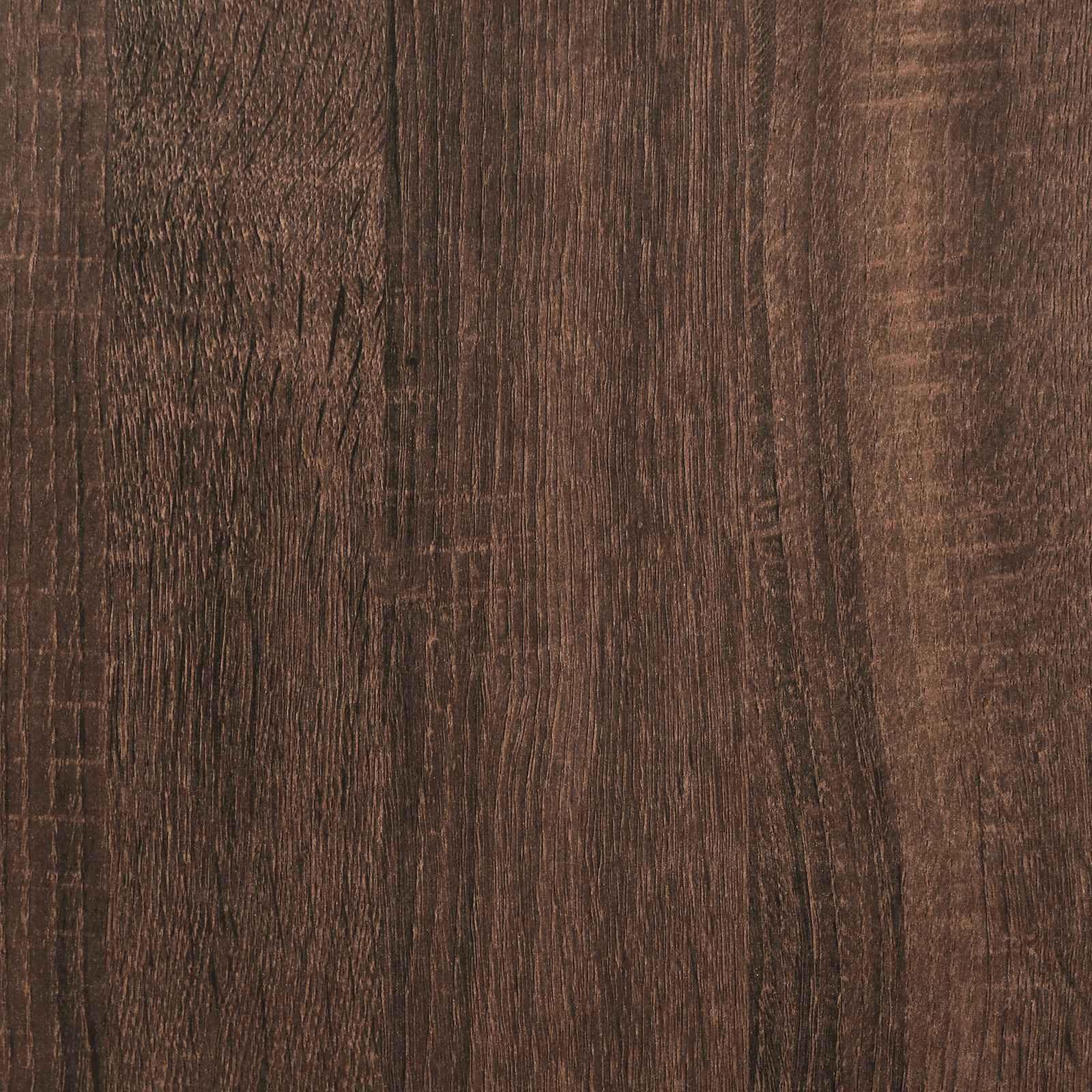Krevetna konstrukcija S LED lampica Smeđi hrast 150 x 200 cm