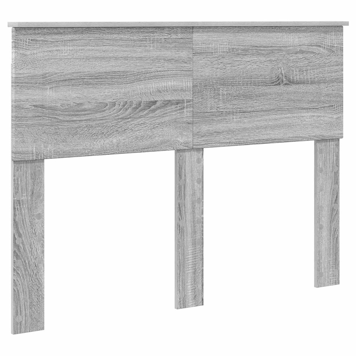Krevetna konstrukcija s uzglavljem Siva Sonoma 135 x 190 cm