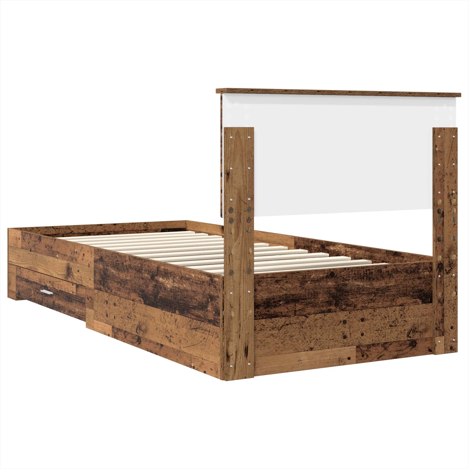 Krevetna konstrukcija Staro drvo 90 x 200 cm Konstruirano drvo