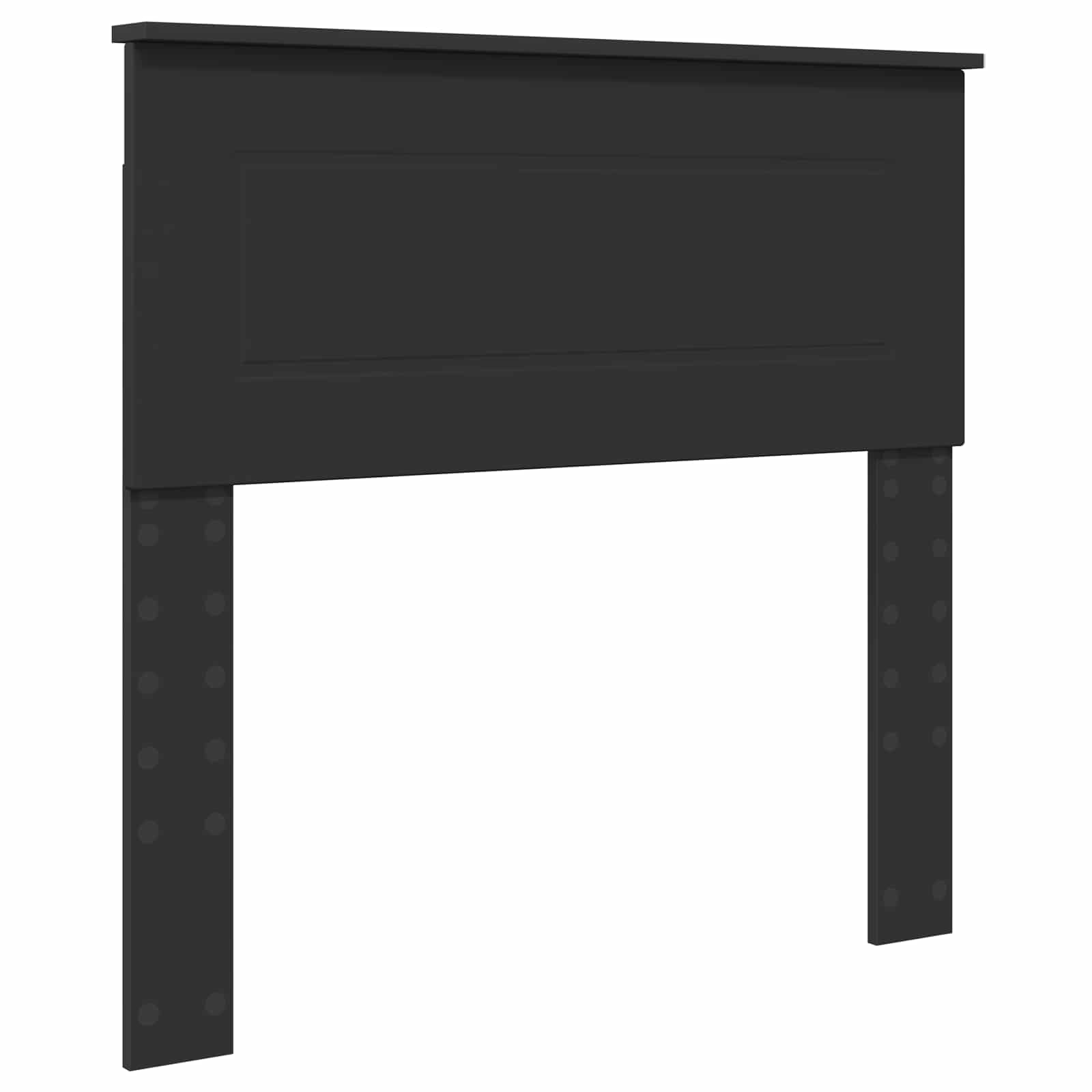 Krevetna konstrukcija Crna 80 x 200 cm Konstruirano drvo