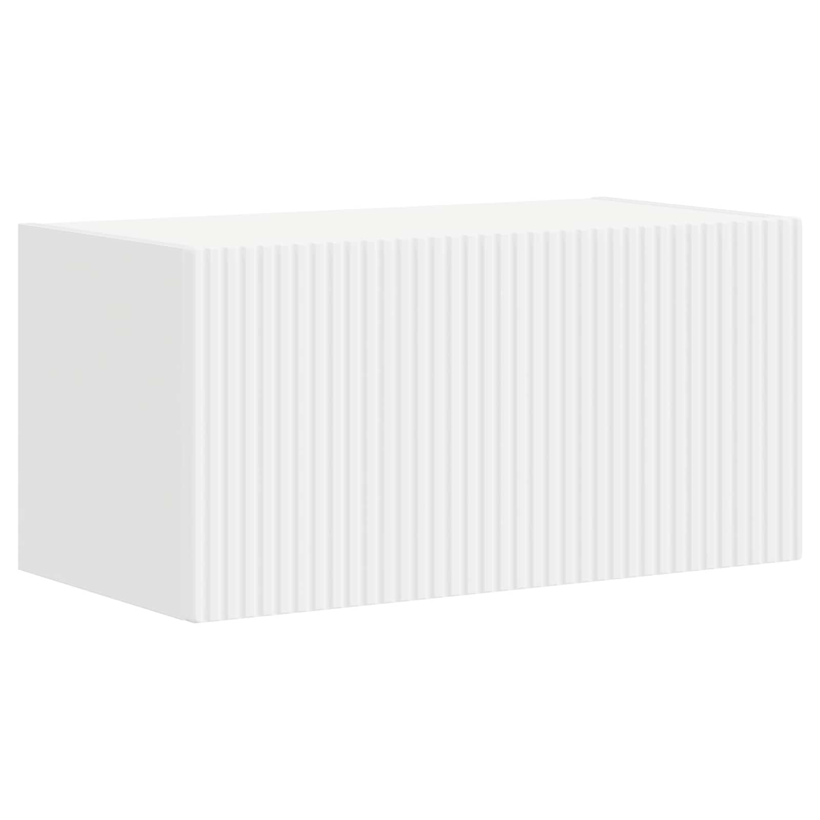 Set zidnog ormarića za TV Zidne 4 pcs Bijelo Konstruirano drvo