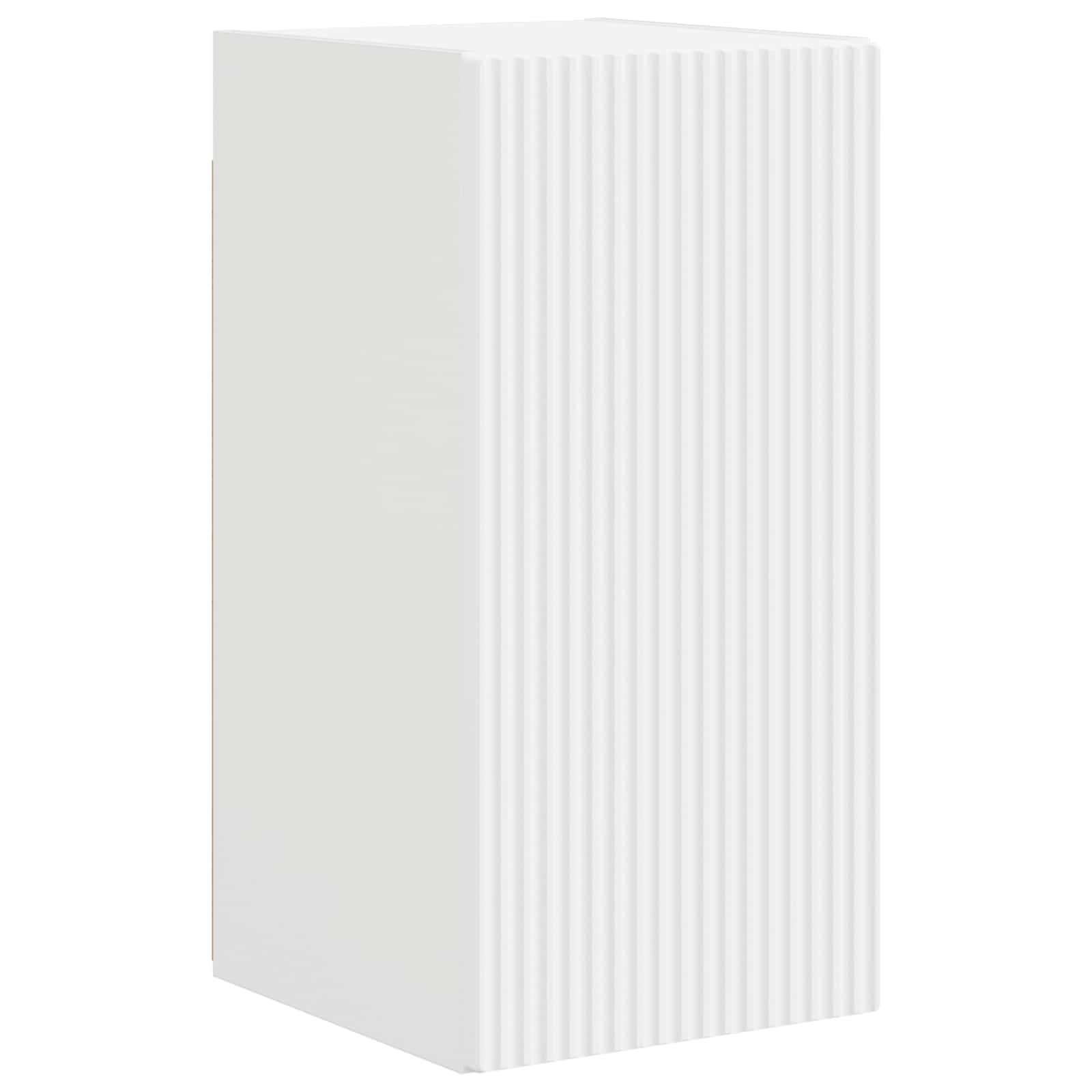 Set zidnog ormarića za TV Zidne 4 pcs Bijelo Konstruirano drvo