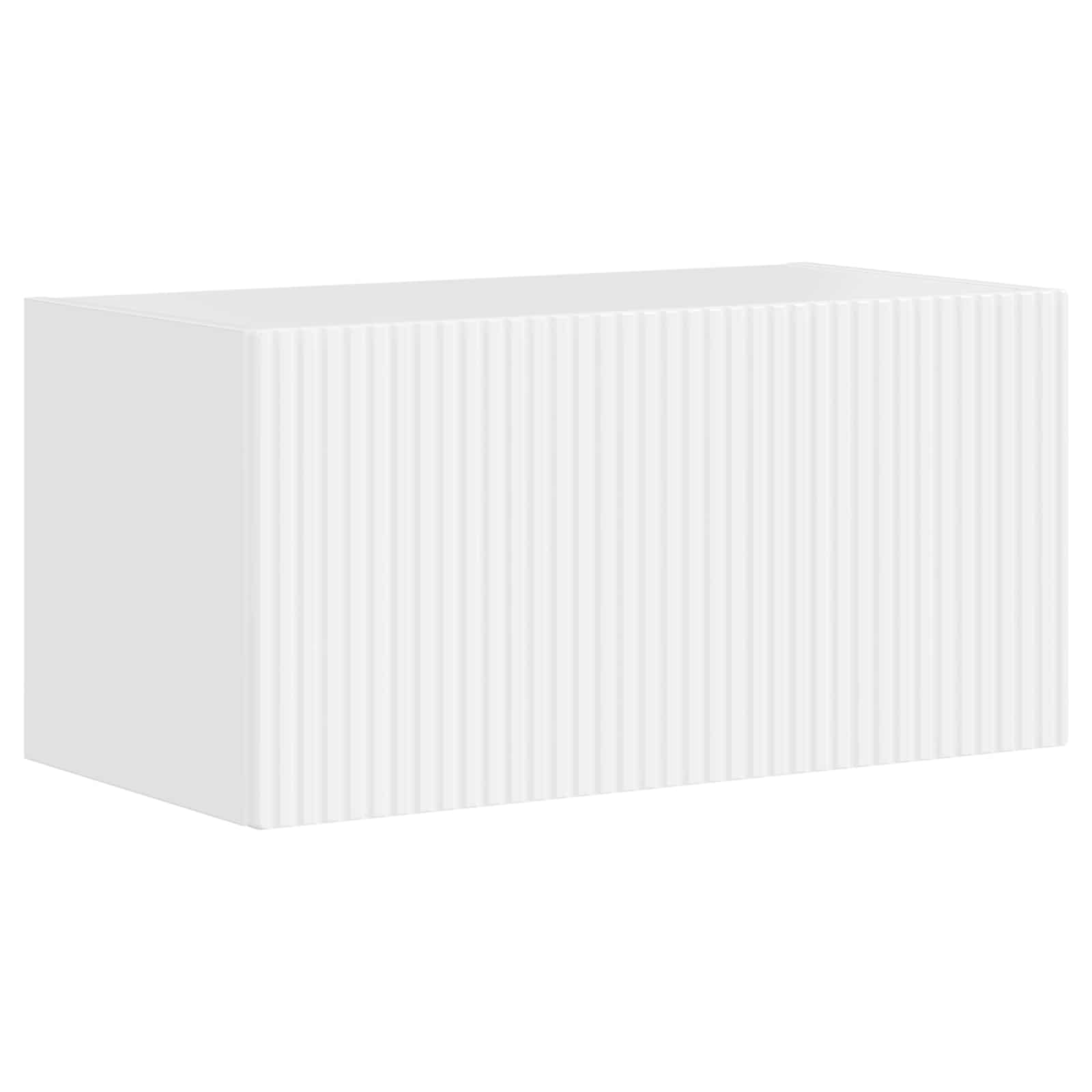 Set zidnog ormarića za TV Zidne 4 pcs Visoki sjaj bijela