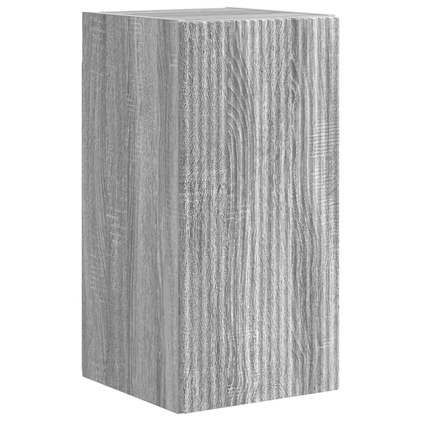 Set zidnog ormarića za TV 4 pcs Siva Sonoma Konstruirano drvo
