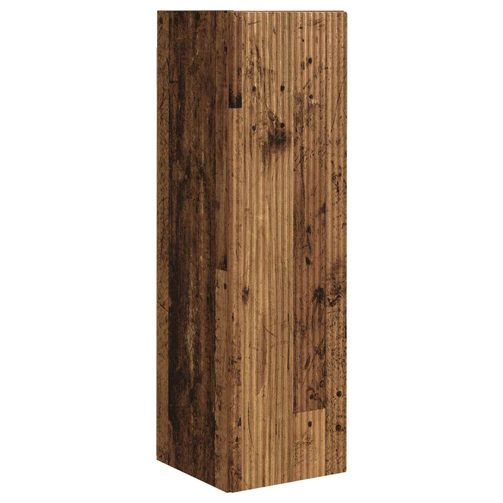 Set zidnog ormarića za TV 4 pcs 29,5 x 31 x 100 cm Staro drvo