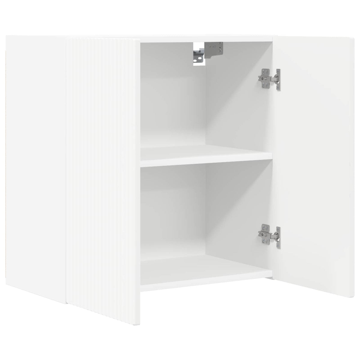 Set zidnog ormarića za TV Zidne 6 pcs Bijelo