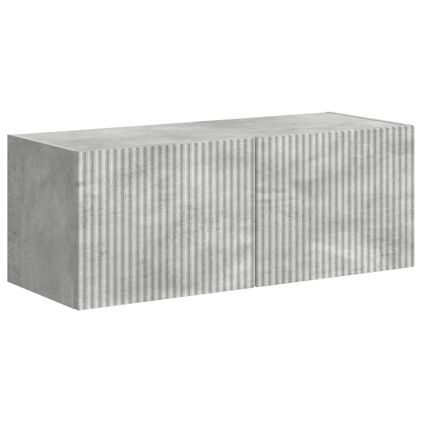 Set zidnog ormarića za TV Zidne 6 pcs Betonski sivi