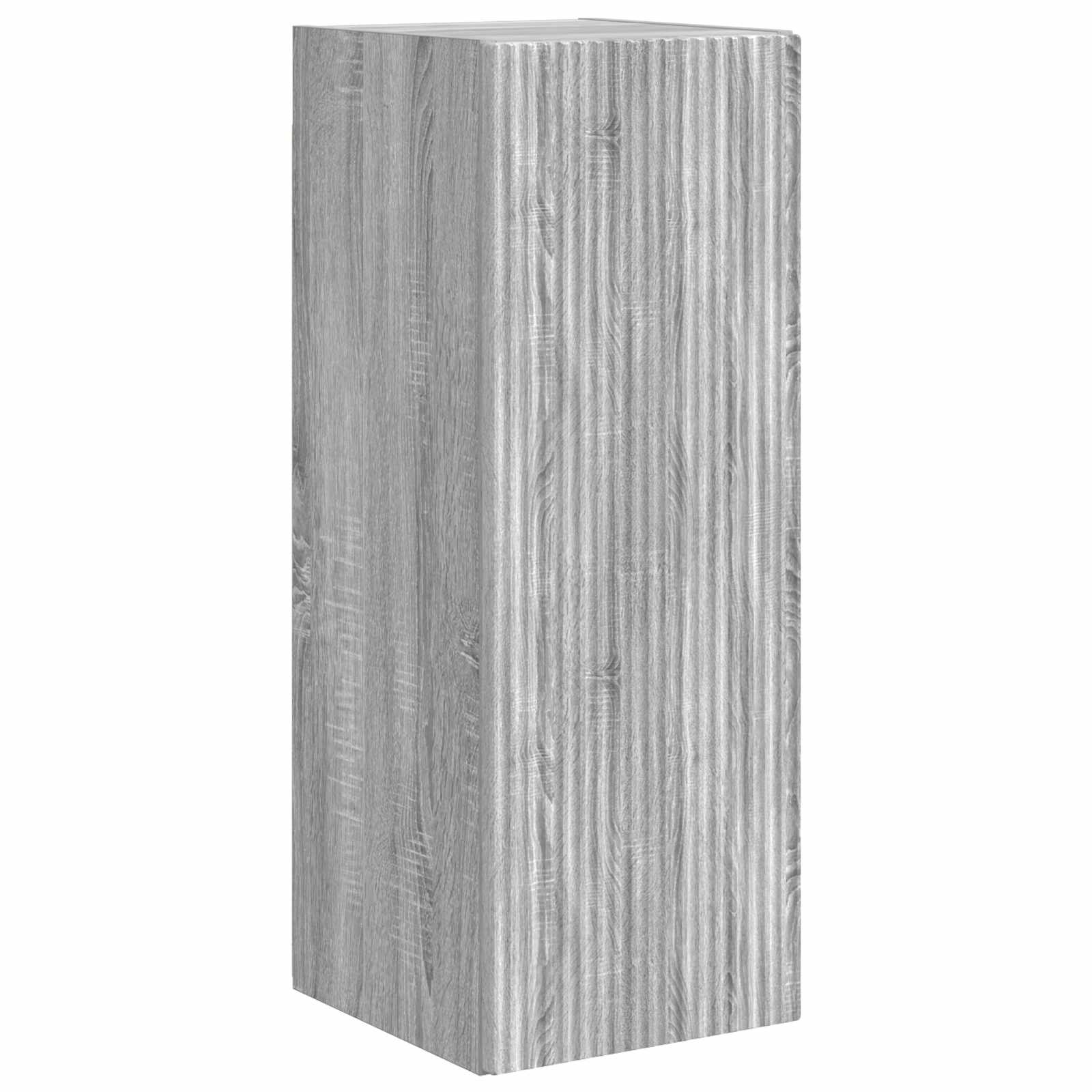 Set zidnog ormarića za TV Zidne 6 pcs Siva Sonoma