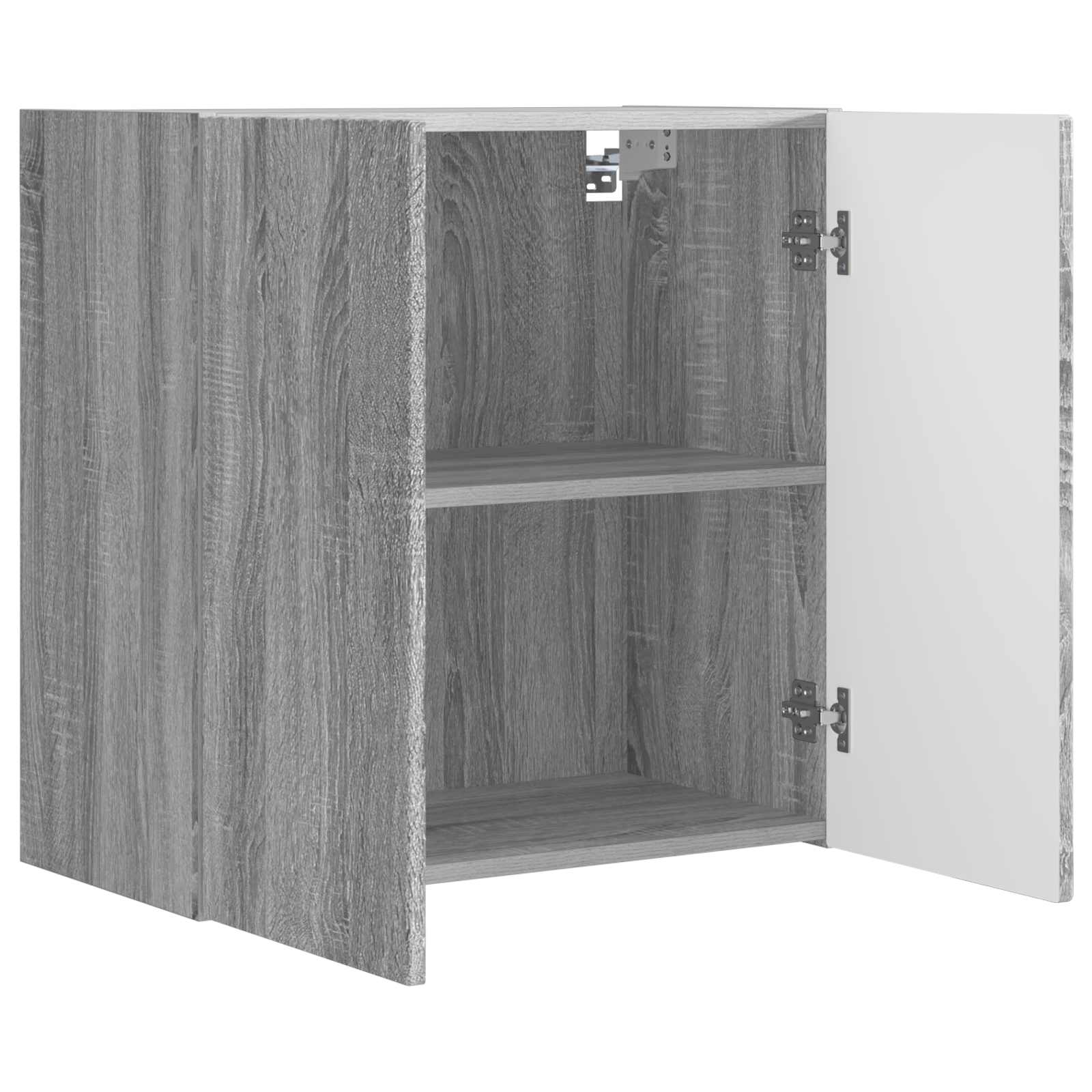 Set zidnog ormarića za TV Zidne 6 pcs Siva Sonoma