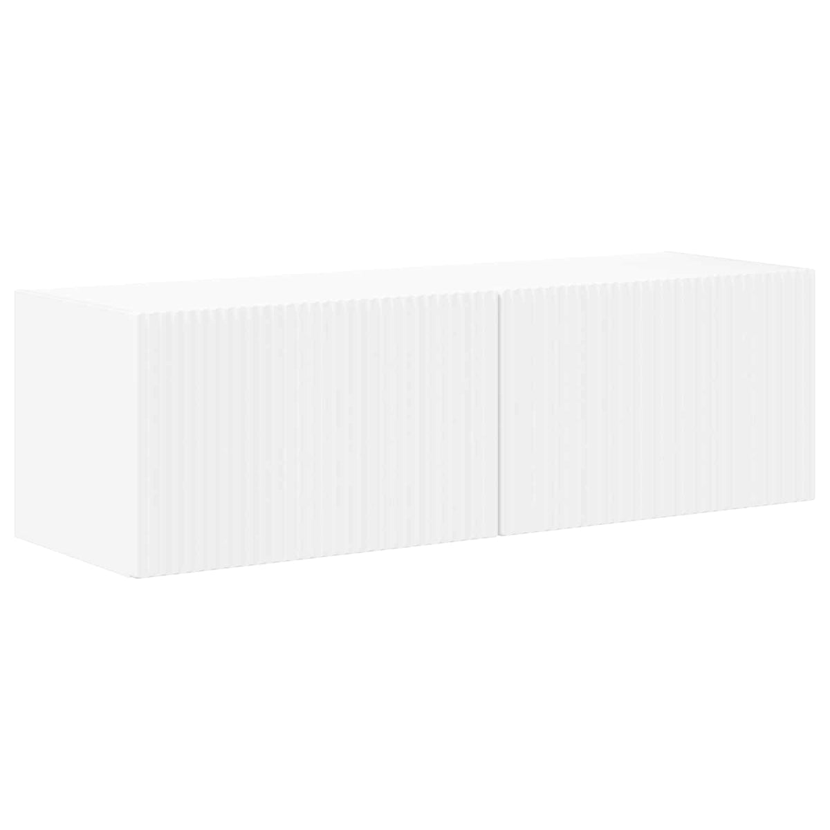 Set zidnog ormarića za TV Zidne 6 pcs Bijelo