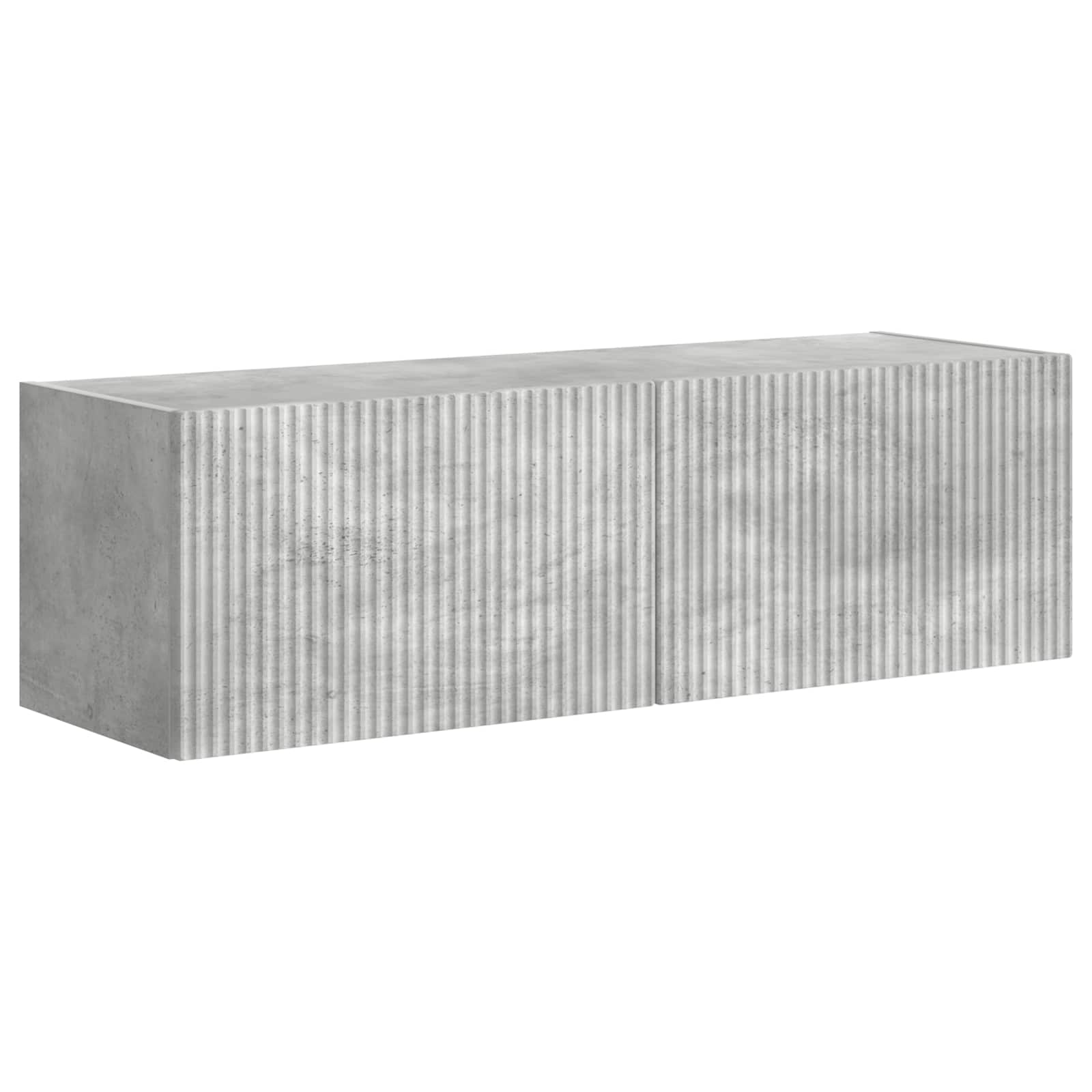 Set zidnog ormarića za TV Zidne 6 pcs Betonski sivi