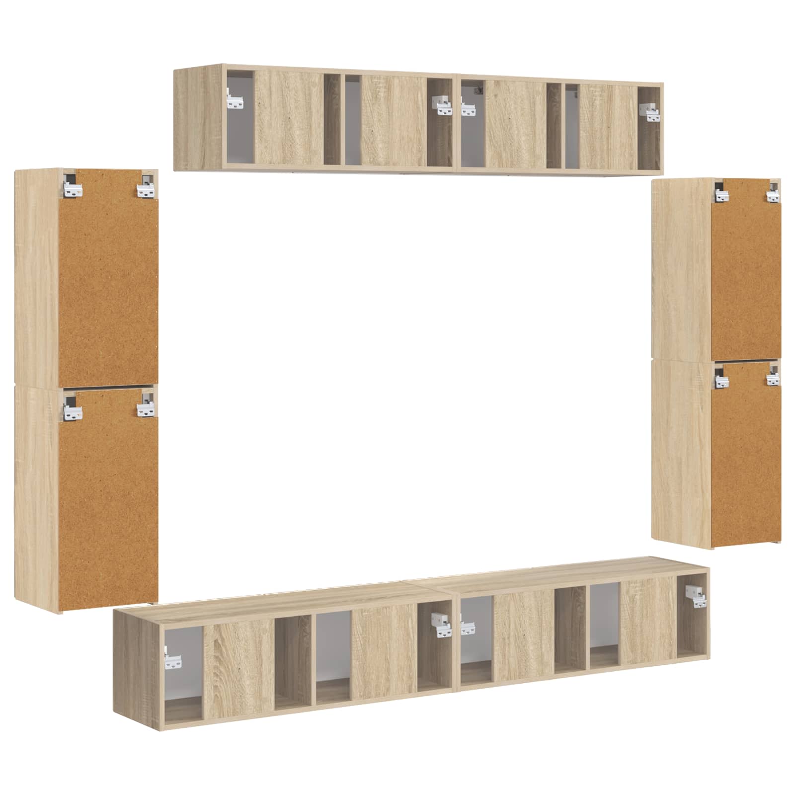 TV ormar 8 pcs Sonoma hrast
