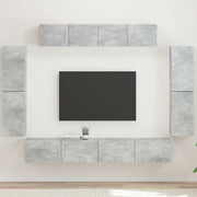 TV ormar 8 pcs Betonski sivi