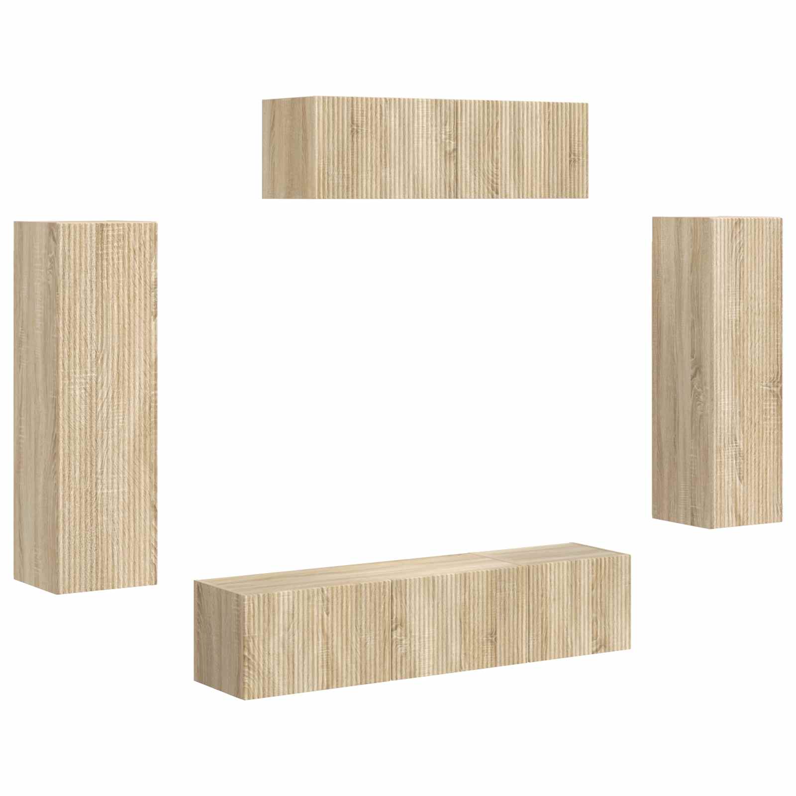 TV ormar 5 pcs Sonoma hrast
