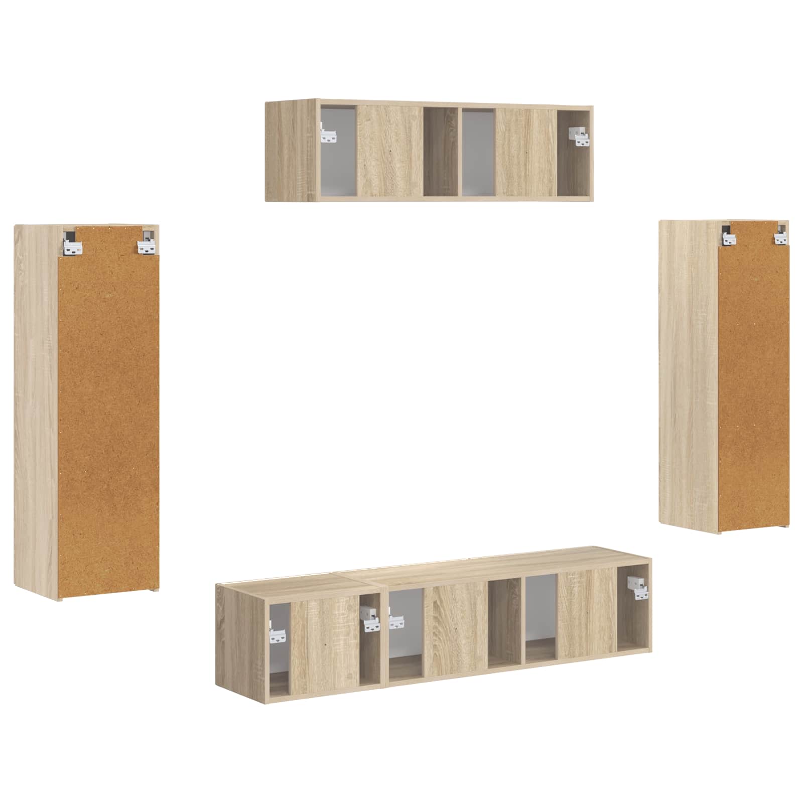TV ormar 5 pcs Sonoma hrast