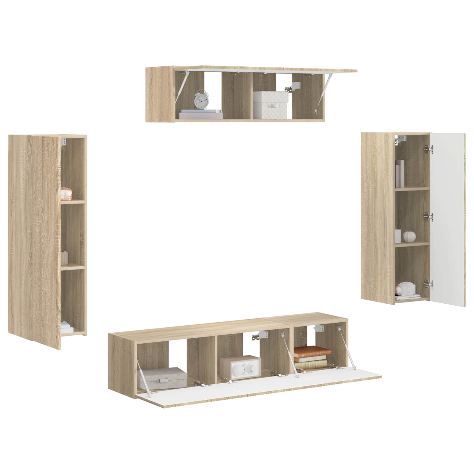 TV ormar 5 pcs Sonoma hrast