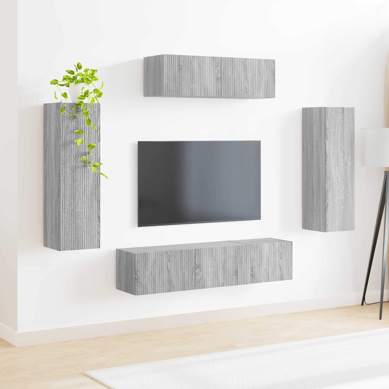 TV ormar 5 pcs Siva Sonoma