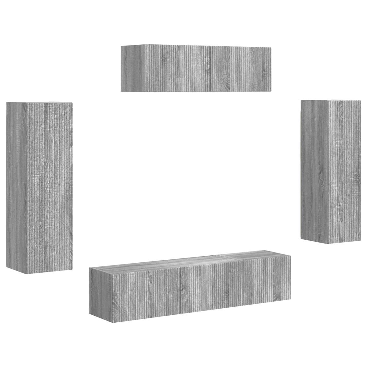 TV ormar 5 pcs Siva Sonoma
