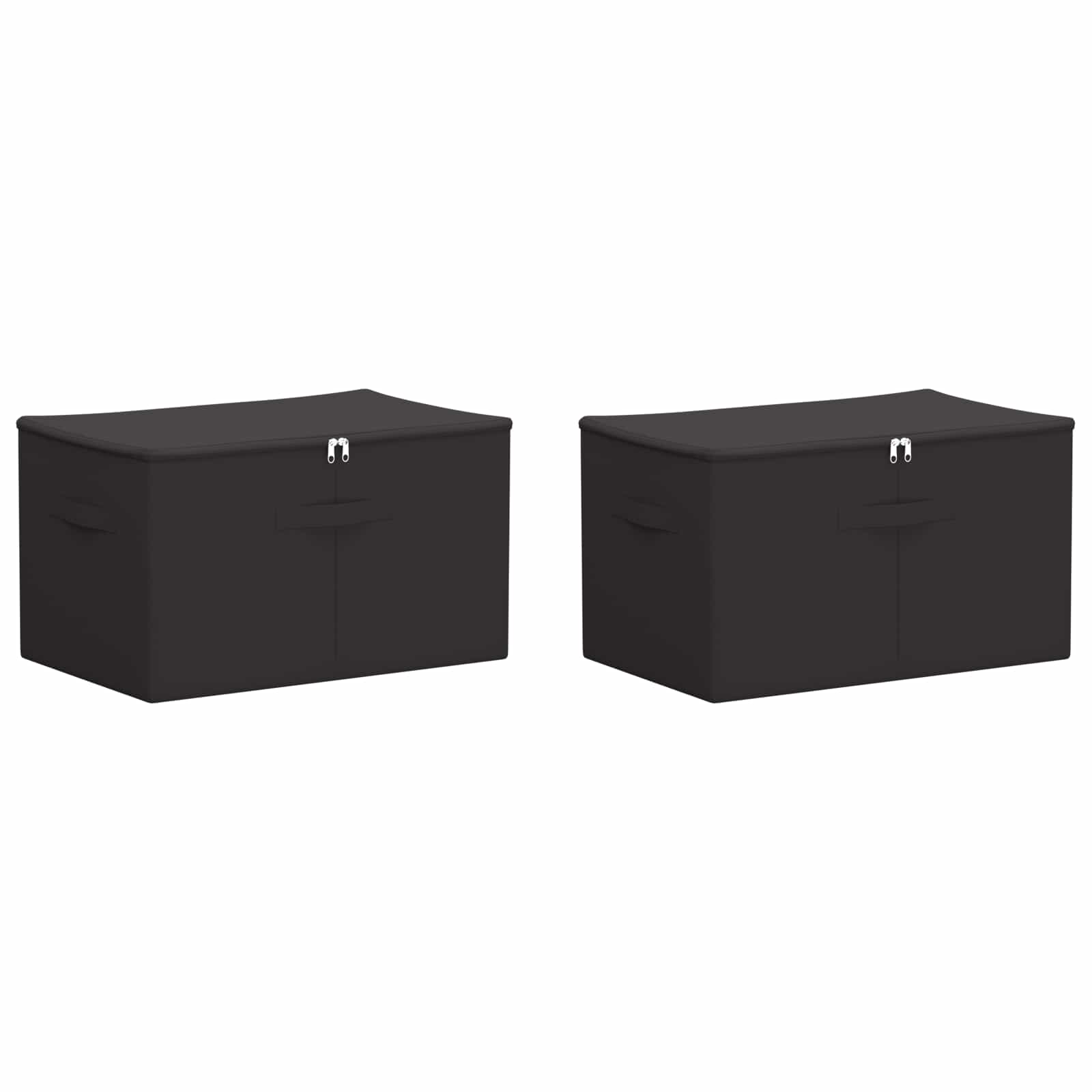 Kutija za spremanje 2 pcs Antracit 60 x 43 x 35 cm