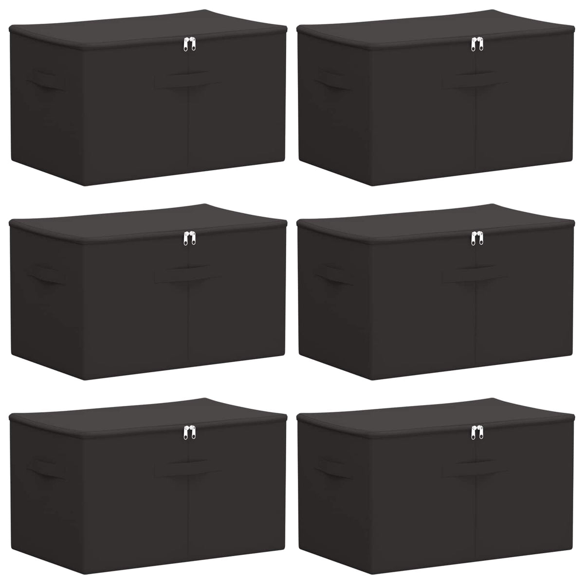 Kutija za spremanje 6 pcs Antracit 60 x 43 x 35 cm