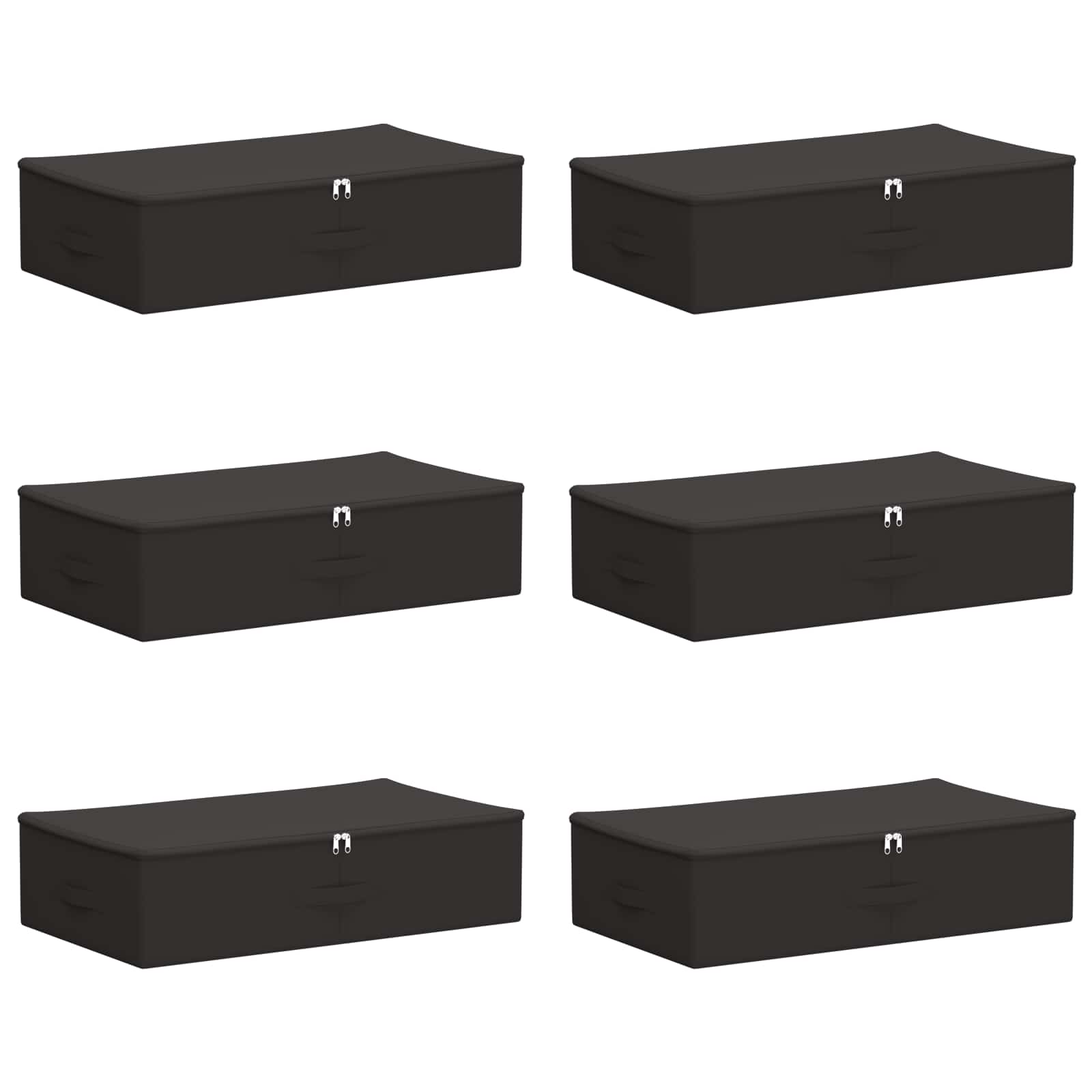 Kutija za spremanje 6 pcs Antracit 70 x 40 x 18 cm