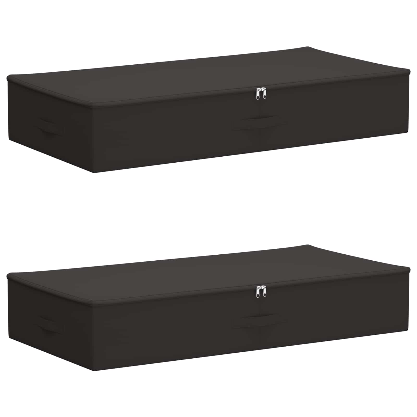 Kutija za spremanje 2 pcs Antracit 90 x 48 x 15 cm