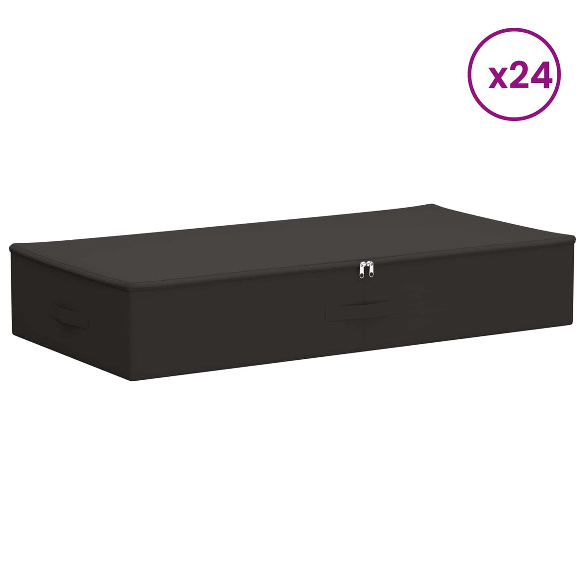 Kutija za spremanje 24 pcs Antracit 90 x 48 x 15 cm