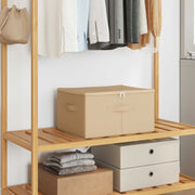 Kutija za spremanje 6 pcs Krem 43 x 34 x 23 cm Netkana tkanina