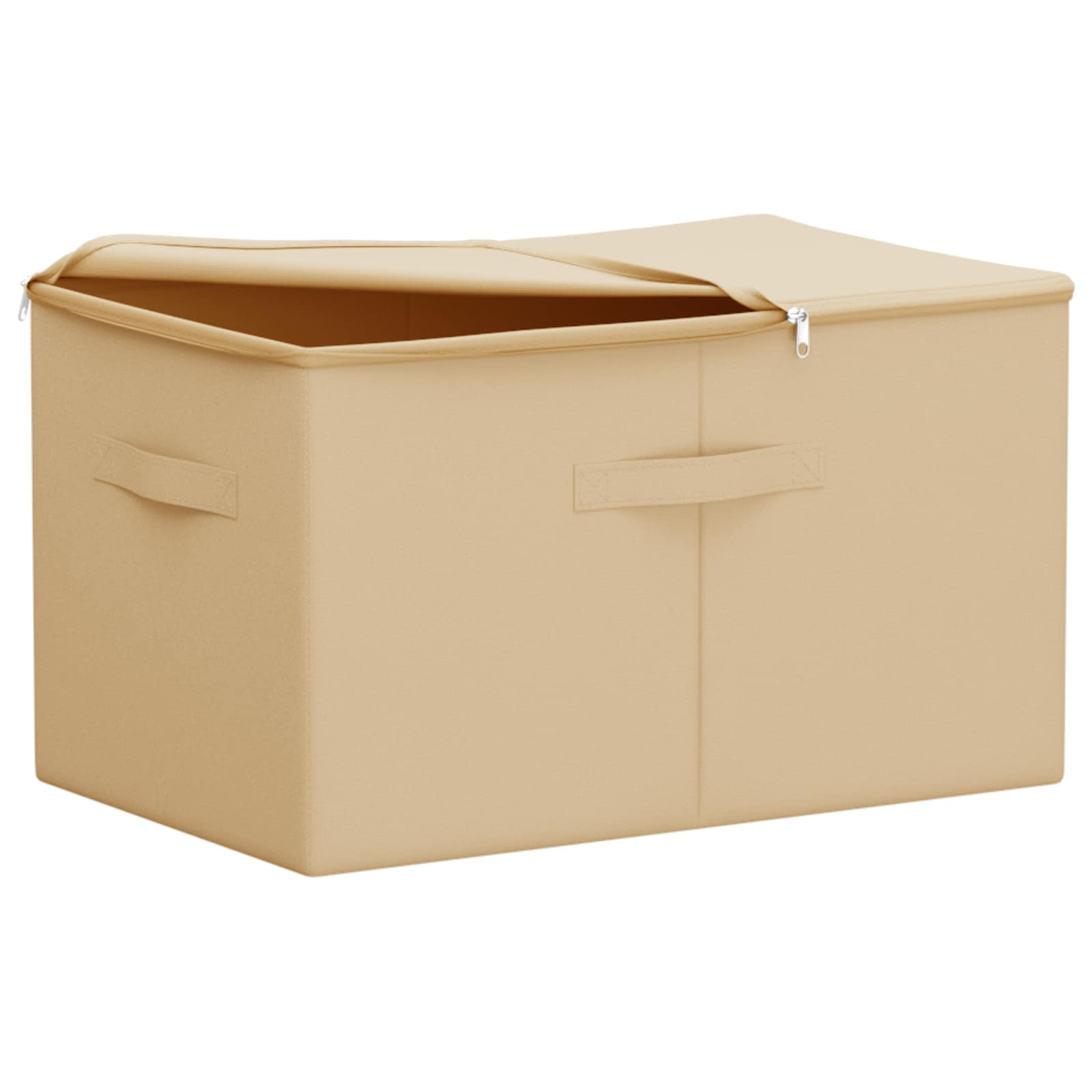 Kutija za spremanje 6 pcs Krem 55 x 35 x 32 cm Netkana tkanina