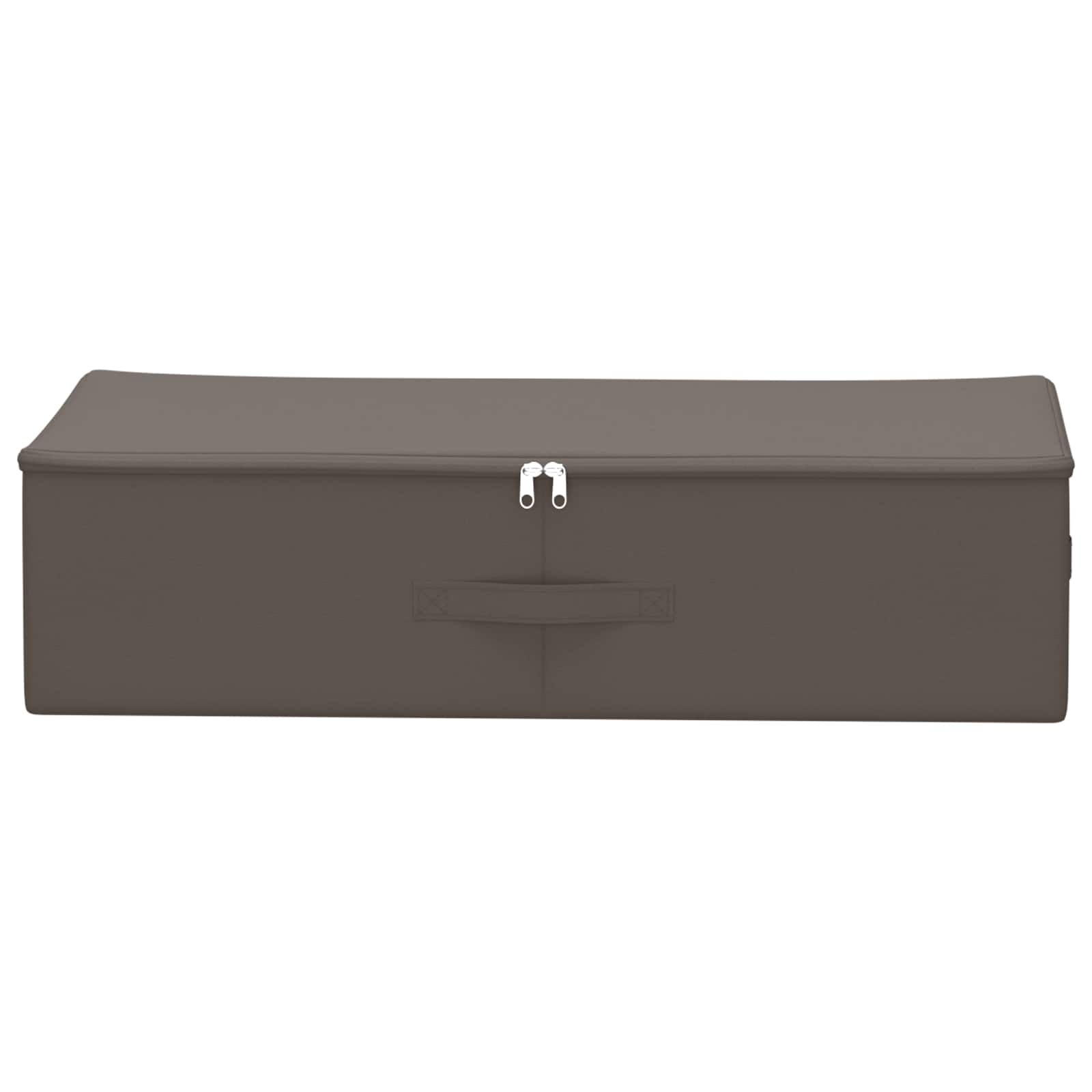 Kutija za spremanje 24 pcs Siva 70 x 40 x 18 cm Netkana tkanina