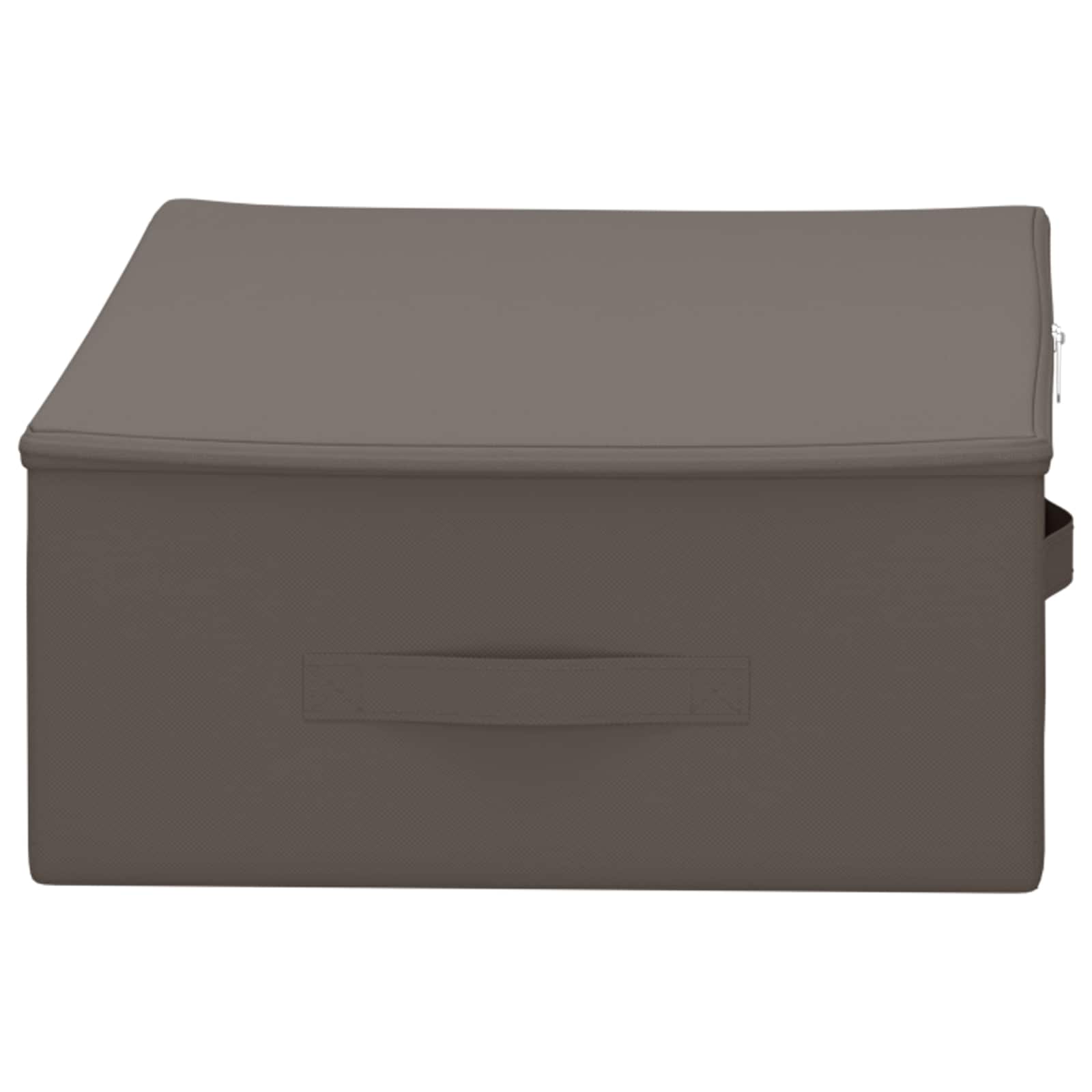 Kutija za spremanje 24 pcs Siva 70 x 40 x 18 cm Netkana tkanina