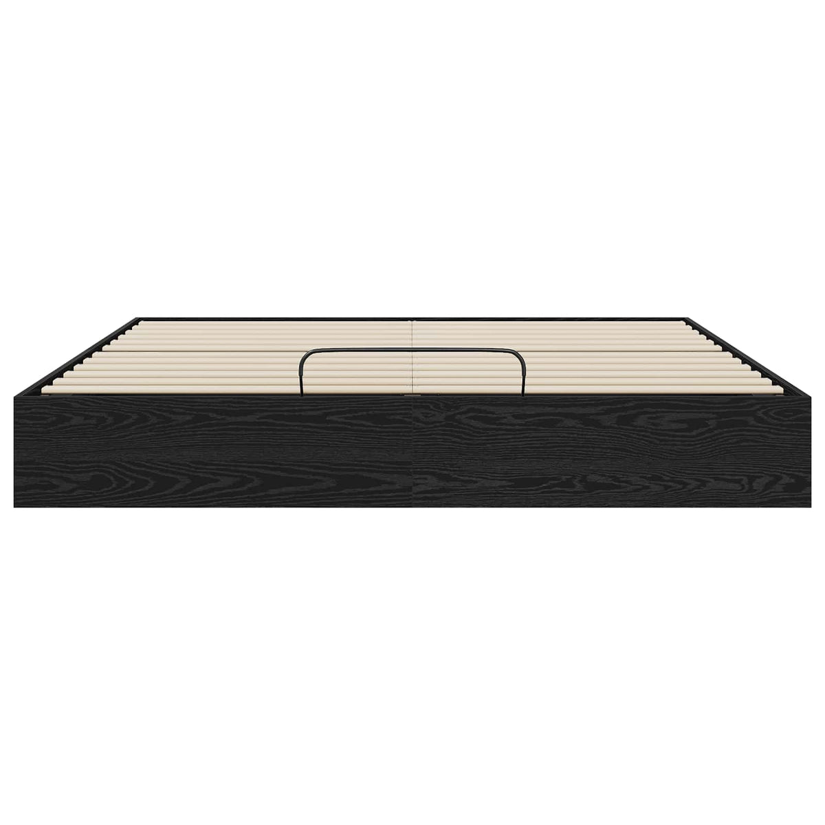 Otomanski krevet s pohranom Crni Hrast 203 x 180 x 25 cm