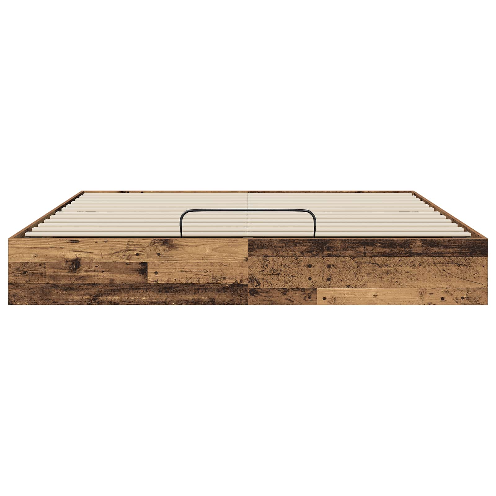 Otomanski krevet Staro drvo 160 x 200 cm Konstrukcijsko drvo