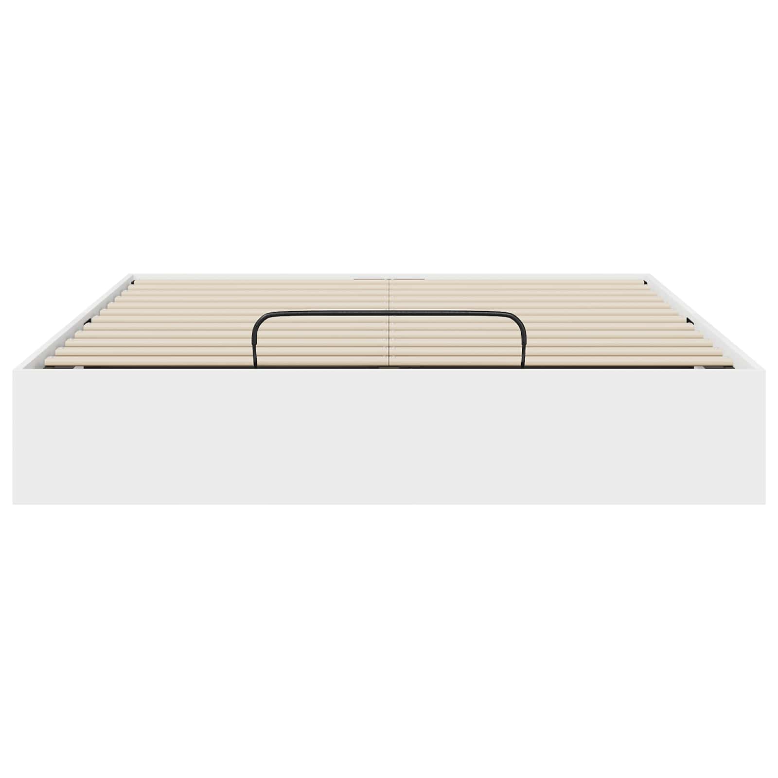 Otomanski krevet Bijeli 203 x 150 x 25 cm Konstrukcijsko drvo